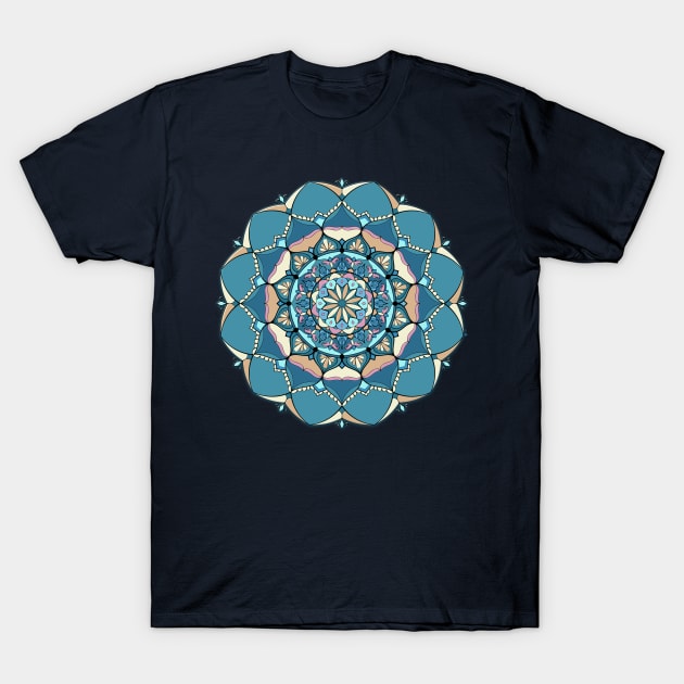 Ornamental mandala T-Shirt by HagalArt